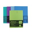 BOOK EXERCISE PROTEXT PP 225X175MM 8MM RULED 96PG CROCODILE NB5022