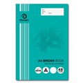 BOOK BINDER OLYMPIC A4 FEINT RULED 8MM 48PG B848