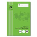 BOOK BINDER OLYMPIC A4 18MM DOTTED THIRDS 64PG DB186