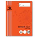 BOOK BOTANY OLYMPIC STAPLED 225X175 8MMBLANK 64PG T2864