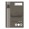 NOTEBOOK NSW PRIMARY STUDENT TUDOR 250X175MM 10MM SINGLE RULED DARK GREY 64PG NP106