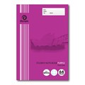 NOTEBOOK NSW PRIMARY STUDENT TUDOR GRID 250X175MM 10MM PURPLE 64PG NPG16