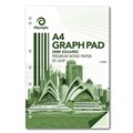 PAD GRAPH OLYMPIC A4 2MM SQUARES 25LEAF GH225