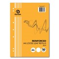PAPER REFILL LOOSE LEAF TUDOR A4 PLAIN PK50 R05