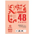 BOOK EXERCISE OLYMPIC ECO A4 48PG 8MM E848P