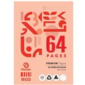 BOOK EXERCISE OLYMPIC ECO A4 64PG 8MM E864P