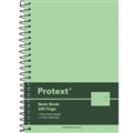 NOTEBOOK SPIRAL PROTEXT A6 200PG PP COVER NB2026 MIX PK10 ASSORTED
