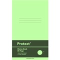 BOOK MEMO PROTEXT 165X100MM 8MM RULED 80PG PP COVER NB2085