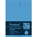 BOOK EXERCISE PROTEXT A4 24MM SOLID RULED WITH MARGIN 64PG PP COVER EAGLE NB5088