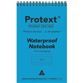 NOTEBOOK WATEREPROOF SPIRAL PROTEXT 150X100MM 7MM RULED WITH MARGIN 100PG NP5151