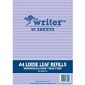 PAPER REFILL LOOSE LEAF WRITER A4 2MM GRAPH 50 SHEETS NP6030
