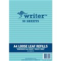 PAPER REFILL LOOSE LEAF WRITER A4 5MM GRAPH 50 SHEETS NP6031