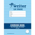 BOOK EXERCISE WRITER 225X175MM 8MM RULED  MARGIN 128PG EB6103