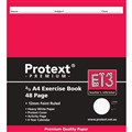 BOOK EXERCISE PROTEXT 210X190MM 12MM RULED WITH MARGIN 48PG PP COVER E13 PP69911