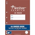 BOOK BINDER WRITER PREMIUM A4 8MM RULED  MARGIN 48PG GUITAR EB6540