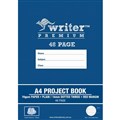 BOOK PROJECT WRITER PREMIUM A4 PLAIN14MM DOTTED THIRDS WITH MARGIN 48PG BALLOONS EB6566