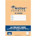 BOOK PROJECT WRITER PREMIUM A4 PLAIN14MM DOTTED THIRDS WITH MARGIN 96PG CAKE EB6574