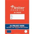BOOK PROJECT WRITER PREMIUM A4 PLAIN18MM DOTTED THIRDS WITH MARGIN 96PG MOON EB6575