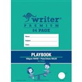 BOOK PLAYBOOKPROJECT WRITER PREMIUM 330X240MM PLAIN24MM SOLID RULED WITH MARGIN 64PG SEESAW EB6599