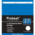 BOOK EXERCISE PROTEXT 210X190MM PLAIN 48PG PP COVER E7 PP69111