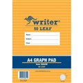 PAD GRAPH WRITER A4 5MM 50 LEAF NP8011