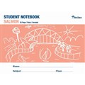 NOTEBOOK PRIMARY STUDENT NSW WRITER 175X240MM PLAIN 32PG SALMON WB90300