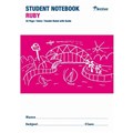 NOTEBOOK PRIMARY STUDENT NSW WRITER 250X175MM 6MM DOUBLE RULED WITH GUIDELINES 32PG RUBY WB91800