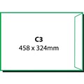 ENVELOPE C3 458X324MM PS POCKET HEAVY WHITE XRAY BX250
