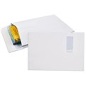 ENVELOPE 340X229MM PS WF EXPANDABLE POCKET WHITE PK50