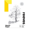 PAD SKETCH REEVES 0380770 A3 90GSM WHITE 30 SHEET