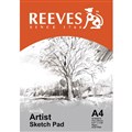 PAD SKETCH REEVES 0012610 A4 90GSM WHITE 30 SHEET