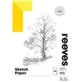 PAD SKETCH REEVES 0380750 A5 90GSM WHITE 30 SHEET