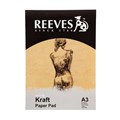 DRAWING PAD REEVES 0412490 A3 110GSM KRAFT
