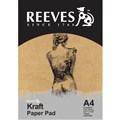 DRAWING PAD REEVES 0012850 A4 110GSM KRAFT 50SHEET
