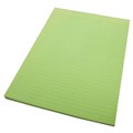 PAD QUILL 01014 BANK A4 70 LEAF RULED GREEN PK10