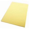 PAD QUILL 01011 BANK A4 70 LEAF RULED YELLOW PK10