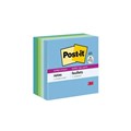 POST IT NOTES SUPER STICKY 76X76MM 6545SST BORA BORA PK5