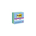 POST IT NOTES LINED SUPER STICKY 101X101MM 6756SST BORA BORA PK6
