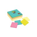 POST IT NOTES SUPER STICKY 76X76MM 65424SSCYM MIAMI PK24