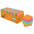 POST IT NOTES 76X76MM 65424SSAUCP SUPER STICKY CABINET PACK RIO DE JANEIRO ASSORTED PK24