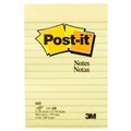 POST IT NOTES LINED 101x152MM 660 YELLOW