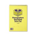 NOTEBOOK SPIRAL SPIRAX 225X149MM 566A STENOGRAPHER 200PG