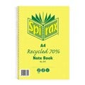 NOTEBOOK SPIRAL SPIRAX A4 811 RECYCLED 240PG