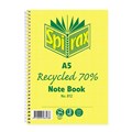 NOTEBOOK SPIRAL SPIRAX A5 812 RECYCLED 120PG