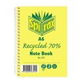 NOTEBOOK SPIRAL SPIRAX A6 813 RECYCLED 100PG