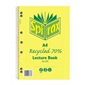 NOTEBOOK SPIRAL SPIRAX A4 814 RECYCLED LECTURE 140PG