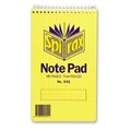 NOTEBOOK SPIRAL SPIRAX 148X88MM 541 LARGE POCKET 96PG