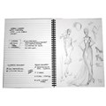 DIARY VISUAL ARTNOTEBOOK WINSOR  NEWTON 0309920 A4 110GSM 60 SHEET RULEDBLANK