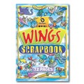 BOOK SCRAP OLYMPIC WINGS 335X240MM 72PG S325