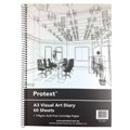 DIARY VISUAL ART PROTEXT NB5011 A3 110GSM 120PG
